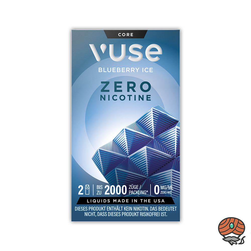 Vuse PODS Blueberry Ice NIKOTINFREI 0mg/ml Nikotin à 2 Pods